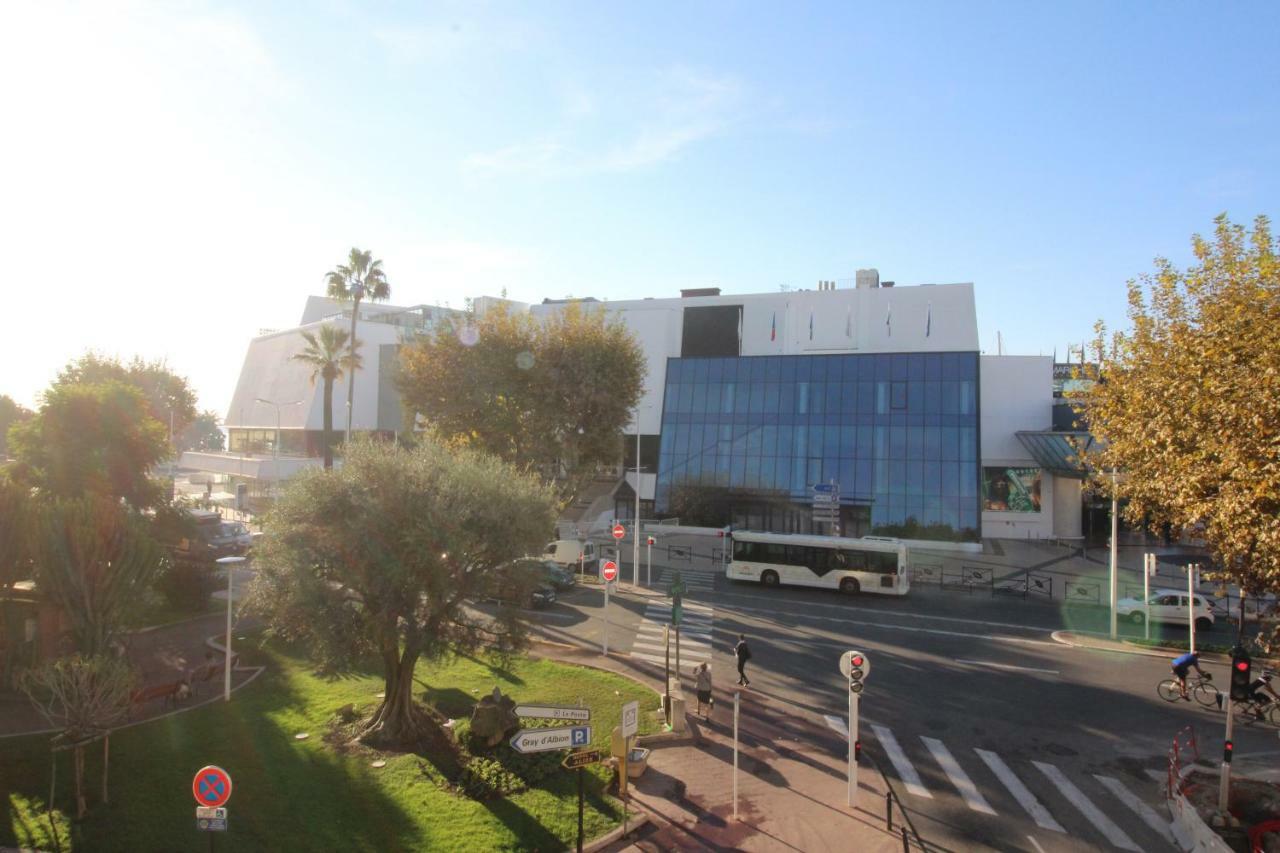 Apartmán Cannes Conseil Immo, Grand Studio Terrasse Gray D'Albion Area -Four- Exteriér fotografie